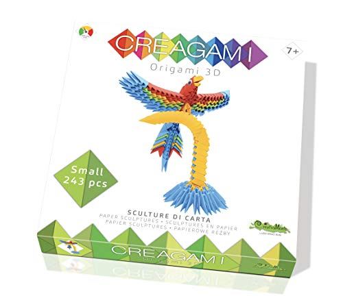 CreativaMente Creagami Perroquet Jeu dans Une boîte 713 Multicolore
