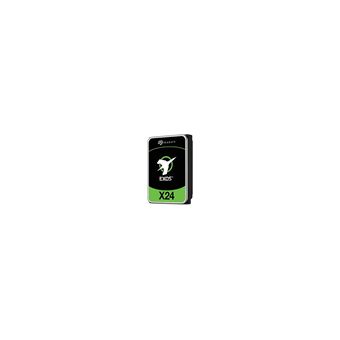 Seagate Exos X24 ST16000NM002H - Disque dur - Enterprise - 16 To - interne - 3.5" - SATA 6Gb/s - 7200 tours/min - mémoire tampon : 512 Mo - 1