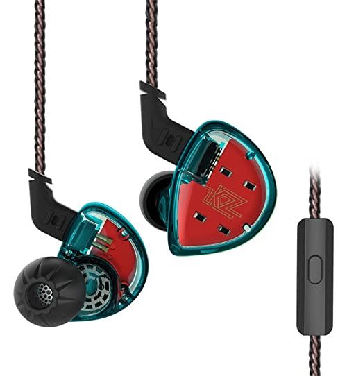 Écouteurs Intra-Auriculaires Filaires KZ ZS4 Vert