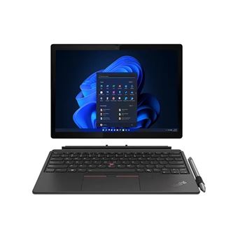 Lenovo ThinkPad X12 Detachable Gen 2 21LK - Tablette - avec clavier détachable - Intel Core Ultra 7 - 164U / jusqu'à 4.8 GHz - vPro Enterprise - Win 11 Pro - Intel Graphics - 32 Go RAM - 1 To SSD TCG Opal Encryption 2, NVMe - 12.3" IPS écran tactile 19