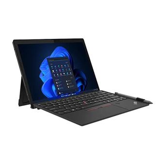 Lenovo ThinkPad X12 Detachable Gen 2 21LK - Tablette - avec clavier détachable - Intel Core Ultra 7 - 164U / jusqu'à 4.8 GHz - vPro Enterprise - Win 11 Pro - Intel Graphics - 32 Go RAM - 1 To SSD TCG Opal Encryption 2, NVMe - 12.3" IPS écran tactile 19