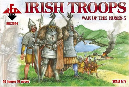 Irish Troops, War Of The Roses 5 - 1:72e - Red Box