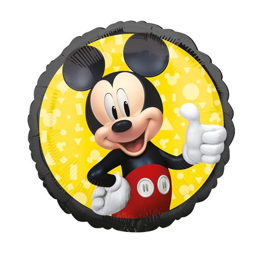 ballon aluminium rond licence mickey mouse forever 43cm - 4069901