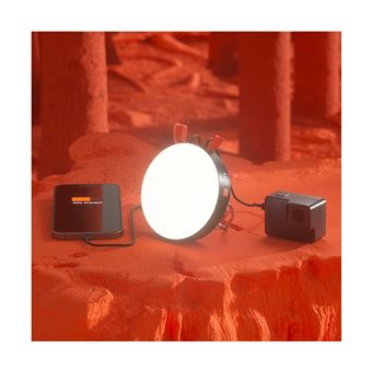 Rugged - Batterie externe lumière LED - 10 000 mAh Livoo XMVB109