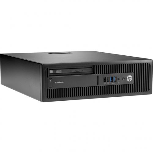 Ordinateur de bureau - HP EliteDesk 800 G2 SFF - 16Go - 500Go HDD