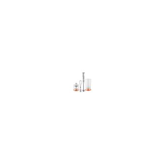 Pied Mixeur Sencor SHB 4378WH 800W 700L 4 Lames 2 Vitesses Acier Inoxydable Blanc - 1
