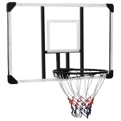 Panneau de basket ball Transparent 106x69x3 cm Polycarbonate