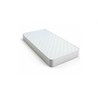 Matelas 90x190 hauteur 18 cm + alèse + oreiller visco - soutien ferme - mousse 30 kg/m3 hr dernière génération - très respirant - 1