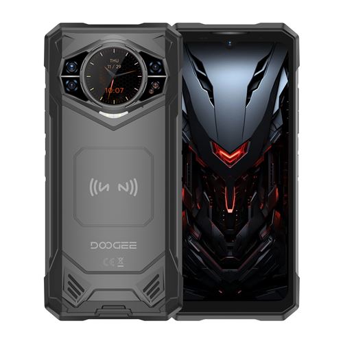 Smartphone DOOGEE S200X 6.72 512Go Android 14 Telephone Portable dual sim 5G - Noir