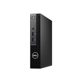 Dell OptiPlex 3000 - Micro Core i5 12500T / tot 4.4 GHz - RAM 8 GB - SSD 256 GB - NVMe, Class 35 - UHD Graphics 770 - Gigabit Ethernet - Win 10 Pro (inclusief Win 11 Pro-licentie) - monitor: geen - zwart - BTS - met 1 Year Basic Onsite (AT, DE - 3 Years) - 1