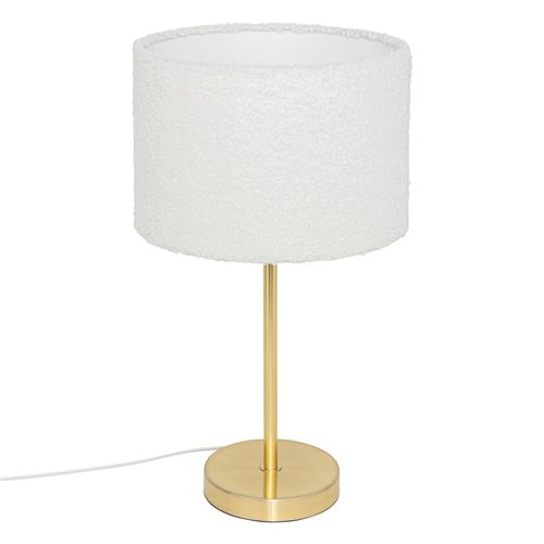 Non Communiqué Or Atmosphera Créateur D'intérieur - Lampe À Poser Bouclette "Tina" 49Cm