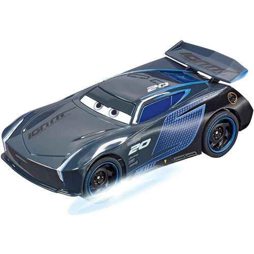 CARRERA 20064151 - Go Disney Pixar Cars-Jackson Storm-Neon Nights, Noir