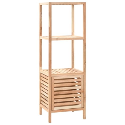 vidaXL Armoire de salle de bain Bois de noyer 39,5x35,5x123 cm