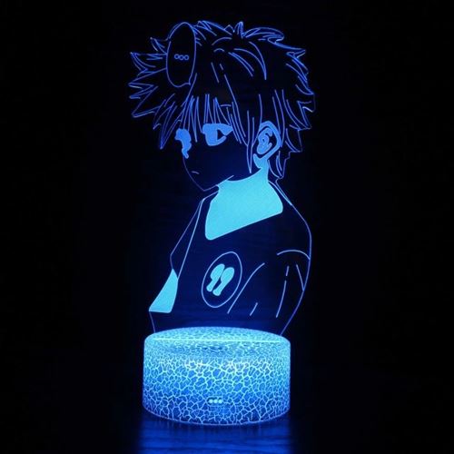 Lampe 3D Tactile Veilleuses Enfant MY1982 Hunter X Hunter 16 Couleurs avec Telecommande
