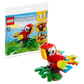 LEGO Creator 31136 pas cher, Le perroquet exotique