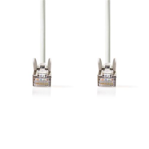 Cable Cat 5e SF/UTP Network - RJ45 Male - RJ45 Male - 15 m - Blanc NEDIS