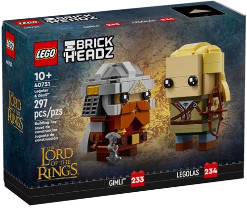 LEGO® BrickHeadz™ 40751 Legolas et Gimli