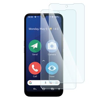 Karylax - Film de Protection d'écran en Verre flexible Dureté 9H pour Smartphone Doro 8200 Plus (Pack x2) - 1