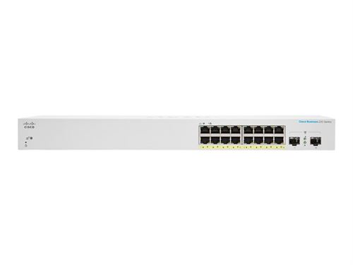 Cisco CBS220-16P-2G Managed L2 Gigabit Ethernet (10/100/1000) Power ov