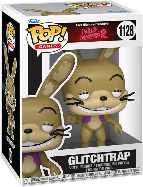Non Communiqué Or Figurine Funko Pop! | Five Nights At Freddy's | Glitchtrap
