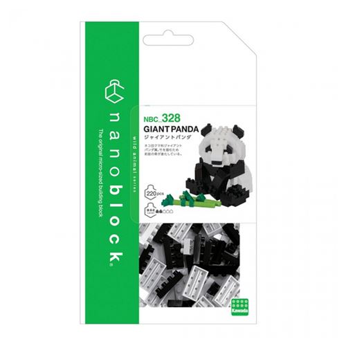 Non Communiqué Vert Nanoblock Panda Geant 220 Pcs