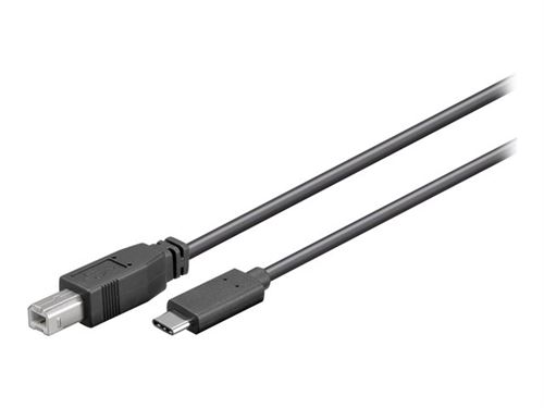 MicroConnect - Câble USB - USB-C (M) pour USB type B (M) - USB 3.1 Gen1 - 1 m