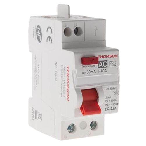 Thomson - Interrupteur Différentiel 40A/30mA type AC NF (EASY CONNECT)