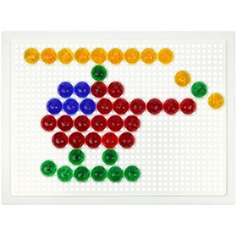 Mosaïque Enfichable - Lena - 35623 - 100 Fiches Colorées - Multicolore - Pour Enfants 3 ans+ - Jeux - Jouets