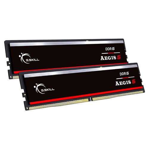 G.Skill AEGIS DDR5-6000 - 64GB - CL36 - Dual Channel (2 pcs) - AMD EXPO & Intel XMP - Schwarz