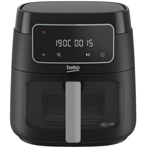 Airfryer Beko FRL3374B Fenêtre 7,6L 1750W 8 Programmes Noir - Image 3