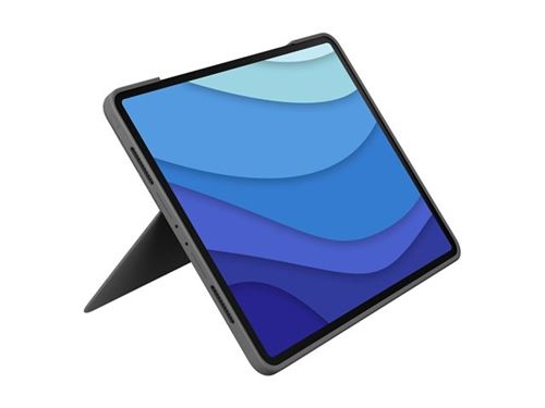 Housse avec clavier Logitech Combo Touch pour iPad Pro 13 M4 Graphite - Image 4