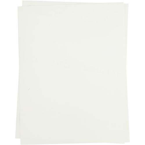 5 feuilles de papier transfert pour textiles clairs A4 - Creotime