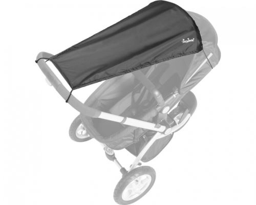 Playshoes Serviette de soleil protection UV poussette noir