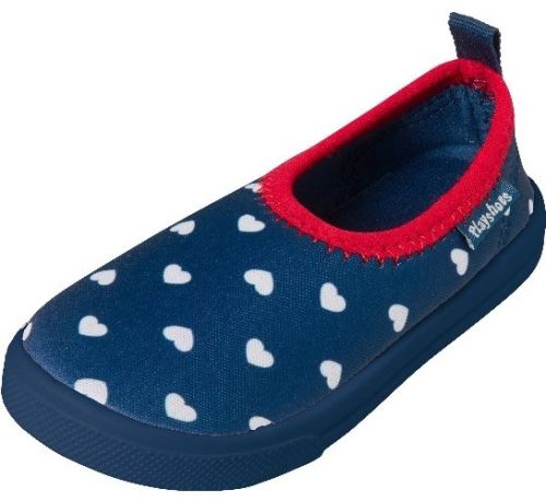 Playshoes chaussures aquatiques coeurs bleu