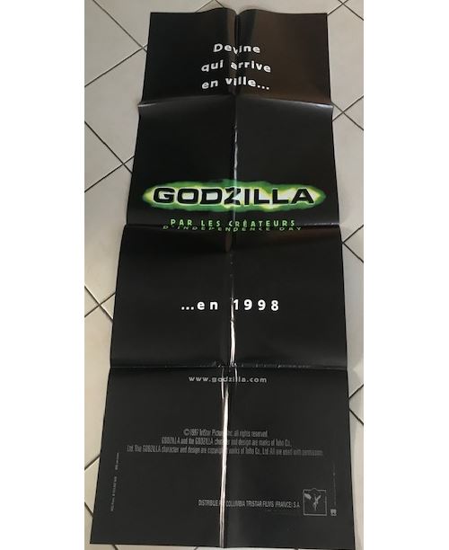 Godzilla - AFFICHE CINEMA ORIGINALE
