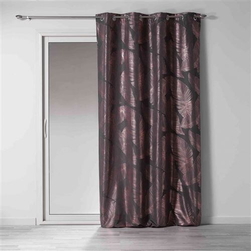 Rideau Veggy anthracite 140x260 cm
