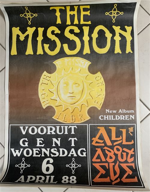 The Mission / All About Eve - Children 1988 - 62x88cm - Affiche