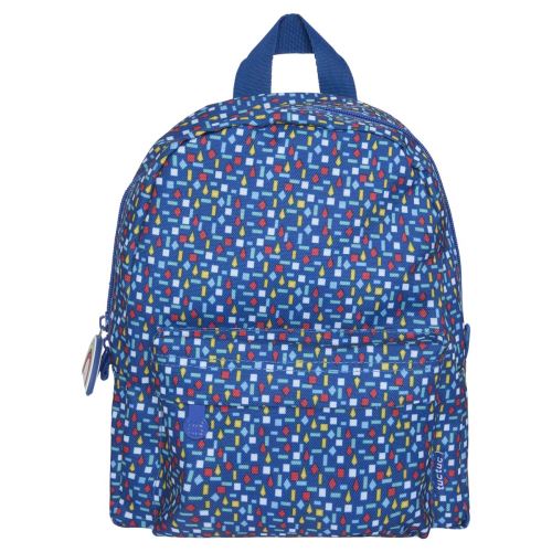 Sac à dos style retro avec deux compartiments, idéal pour les excursions ou les bons plans du week end, pour emporter ses jouets préférés ou ses peintures et ses cahiers, répondant ainsi à ses premiers besoins.