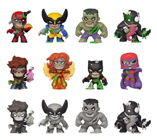 Figurine Funko Pop Mystery Mini Marvel Zombies Modèle aléatoire