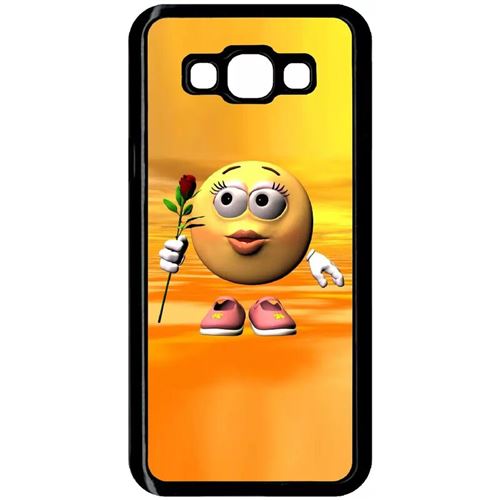 Coque Samsung Galaxy A8 Smiley Rose
