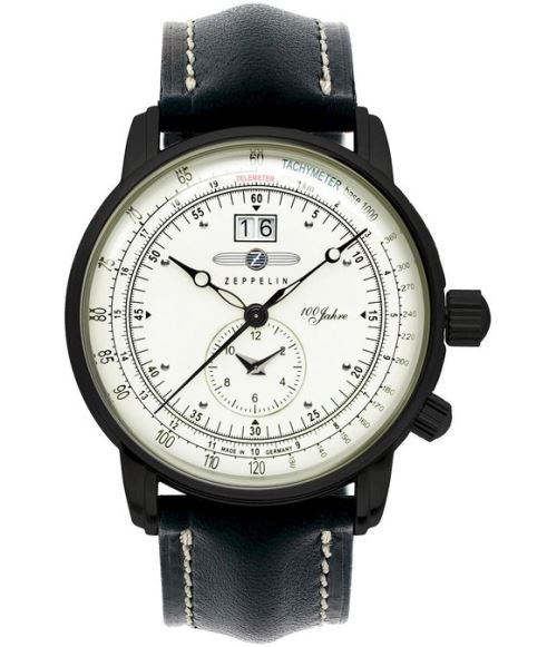 Zeppelin Montre Homme 7640-3 de couleur champagne, Multicolore, Blanc,