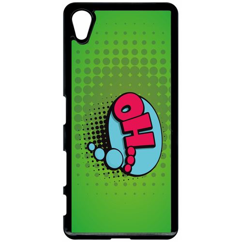 Coque Sony Xperia X Oh Fond Vert