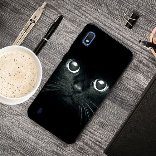 Coque en TPU impression de modèle chat pour votre Samsung Galaxy A10