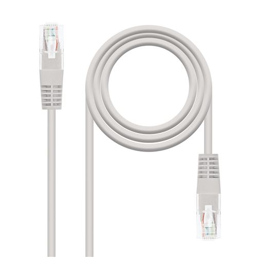 Nanocable Gris Câble Réseau Patch Cord Rj45 Lszh Cat.6 Utp Awg24 1M - Couleur