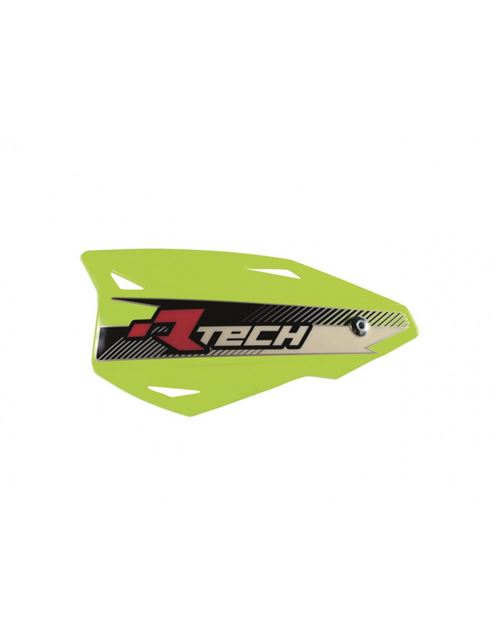 Protège-mains RTech Vertigo jaunes fluo - Image 3