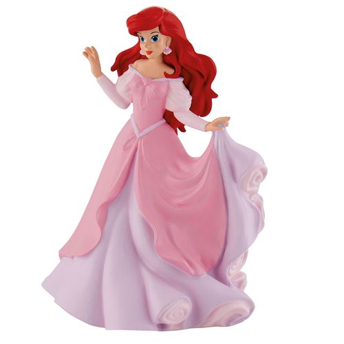 Bullyland Rose Figurine La Petite Sirène : Ariel En Robe