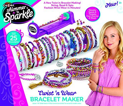 Cra-Z-Art Shimmer et Sparkle 3 en 1 Twist n Wear bijoux créateur de mode
