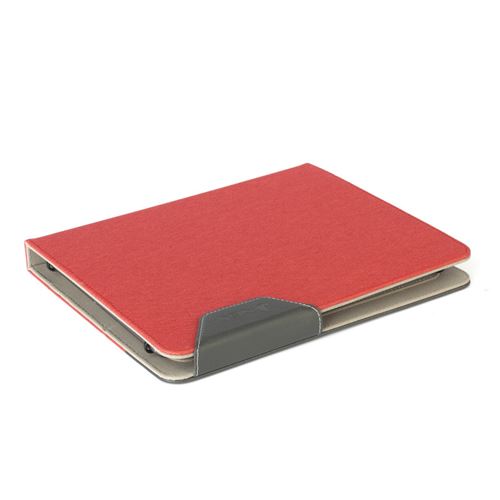 ngs étui de protection à rabat ngs pour tablettes 10max (rouge) noir
