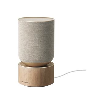Bang & Olufsen BeoSound Balance - Haut-parleur - étagère - sans fil - Fast Ethernet, Wi-Fi, Bluetooth - Contrôlé par application - chêne naturel (couleur de la grille - sable)