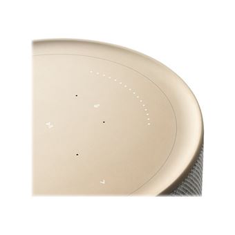 Bang & Olufsen BeoSound Balance - Haut-parleur - étagère - sans fil - Fast Ethernet, Wi-Fi, Bluetooth - Contrôlé par application - chêne naturel (couleur de la grille - sable)